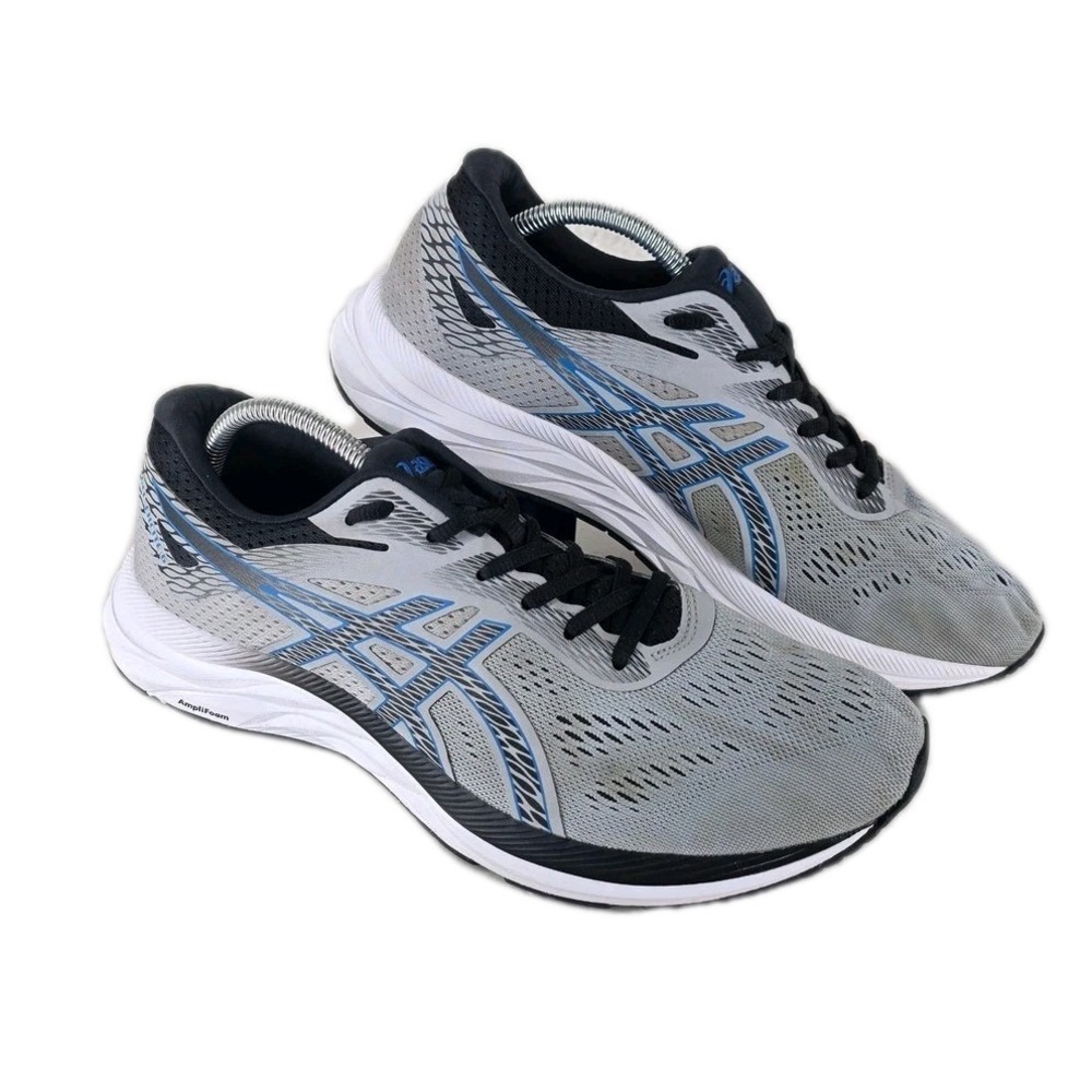 Asics Gel-Excite 6 Running Shoes Mens 9.5 Grey Blue Gym Athletic